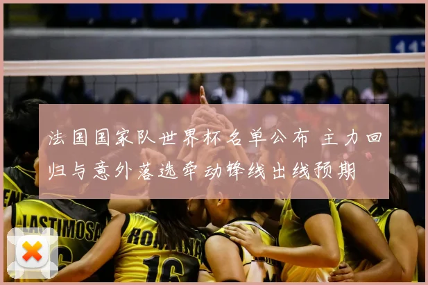 法国国家队世界杯名单公布 主力回归与意外落选牵动锋线出线预期