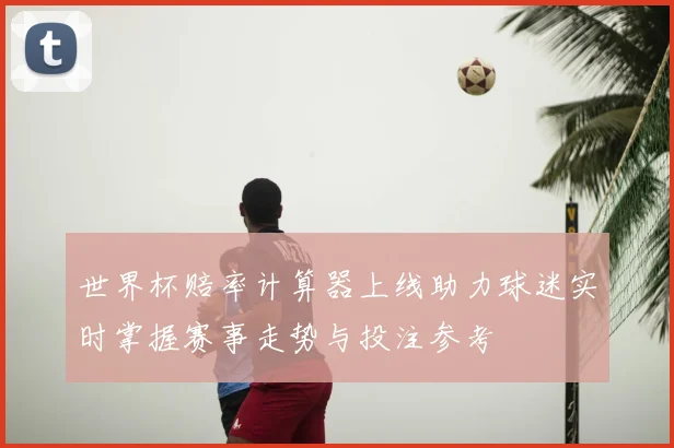 世界杯赔率计算器上线助力球迷实时掌握赛事走势与投注参考