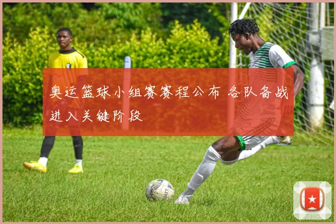 奥运篮球小组赛赛程公布 各队备战进入关键阶段